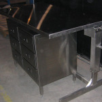 stainless steel adjustable-table