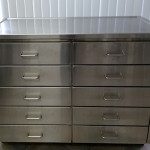 stainless steel cabinet