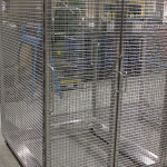 stainless steel cage-door