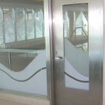 stainless steel door