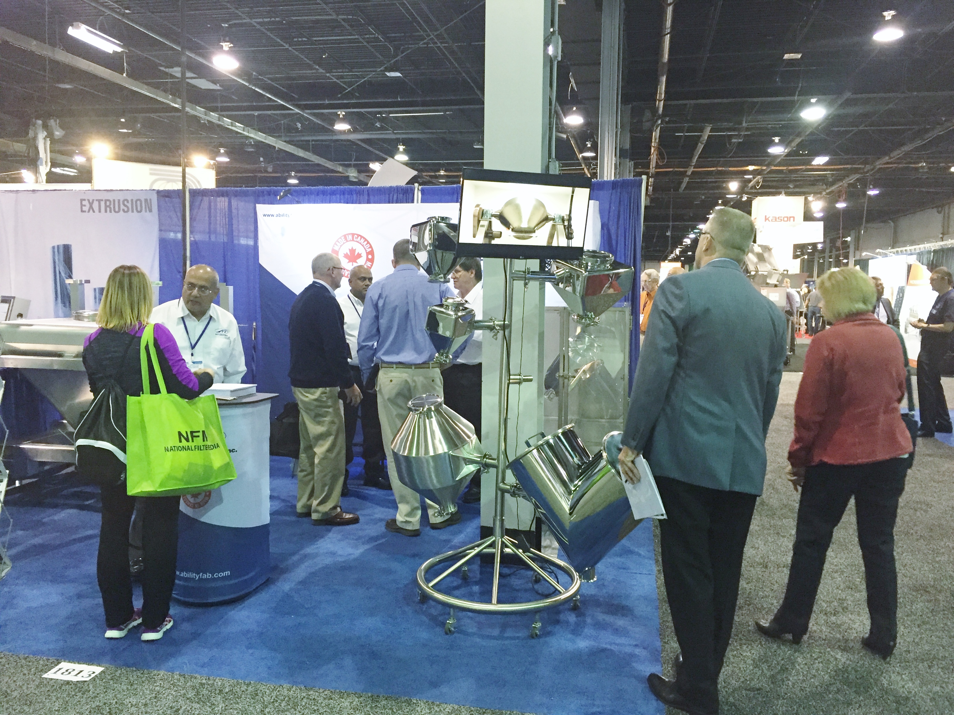 ability fabricators Inc. at Powder show 2016, Rosemont, Il