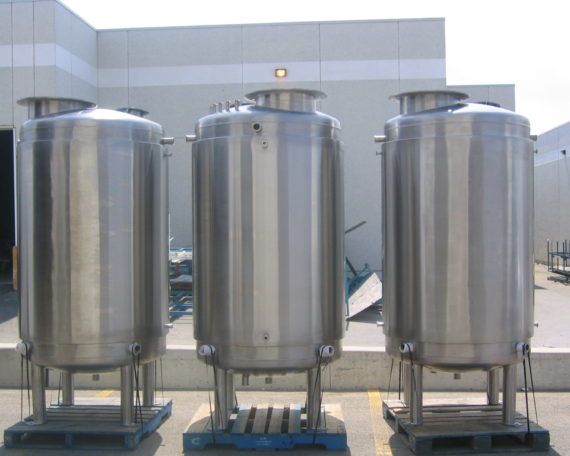 New or Used Stainless Steel Tanks