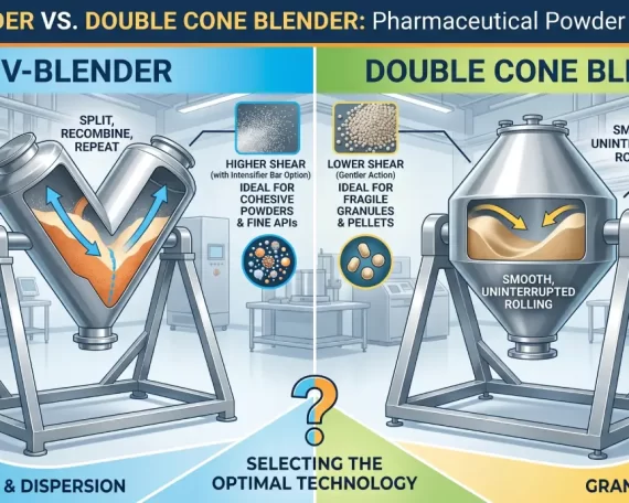 V-Blender vs. Double Cone Blender