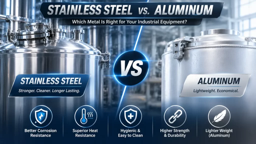 Stainless Steel vs. Aluminum